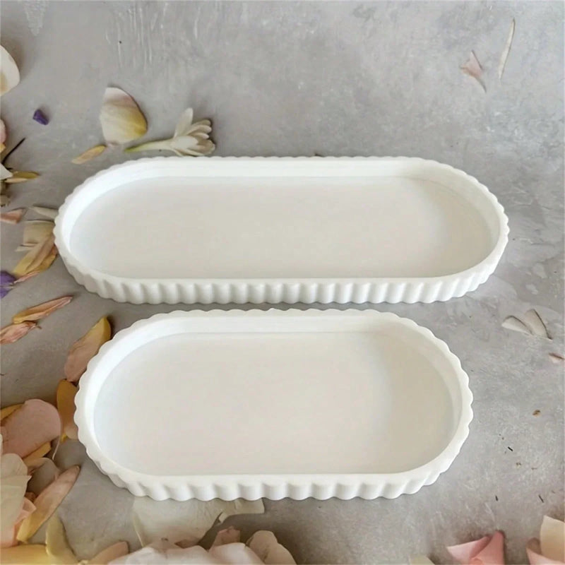 Bandeja decorativa para banheiros