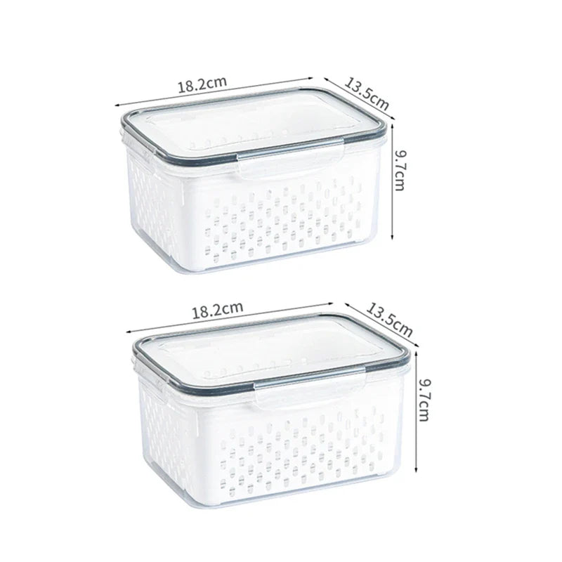 Organizador de armazenamento para geladeira