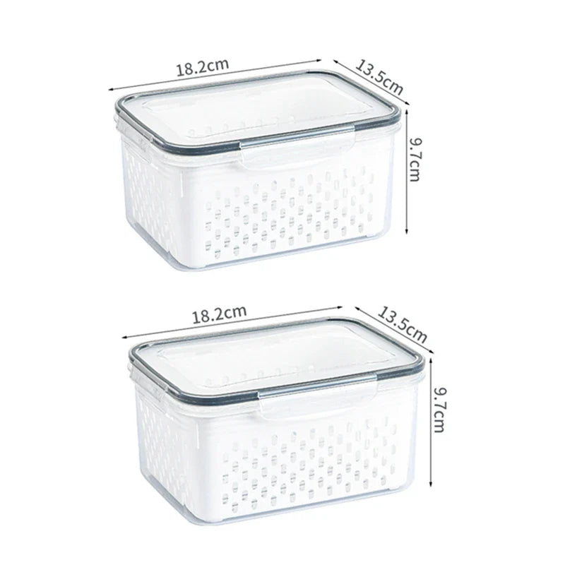 Organizador de armazenamento para geladeira