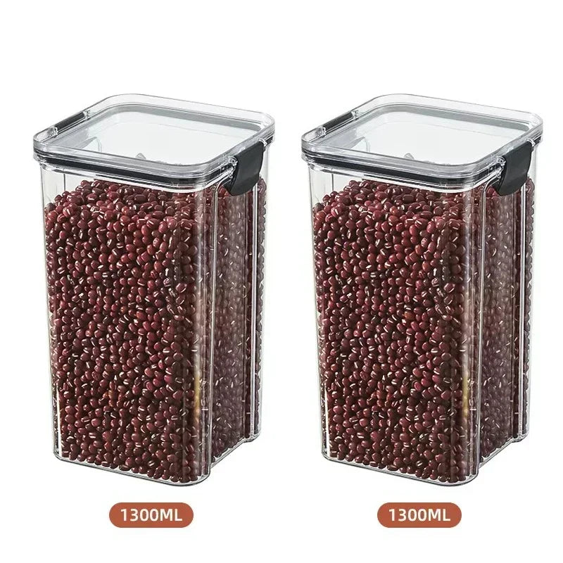 Conjunto de potes selados herméticos