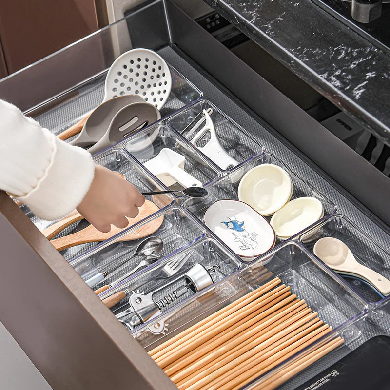 Organizadores de gavetas para cozinha