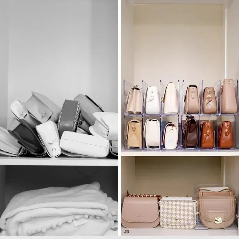 Organizador de bolsas de luxos