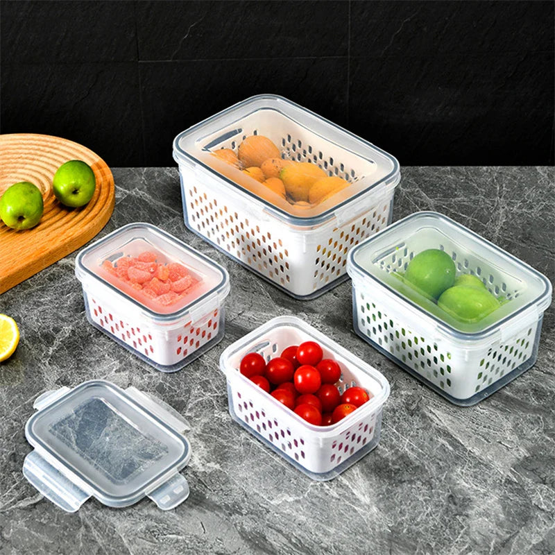 Organizador de armazenamento para geladeira