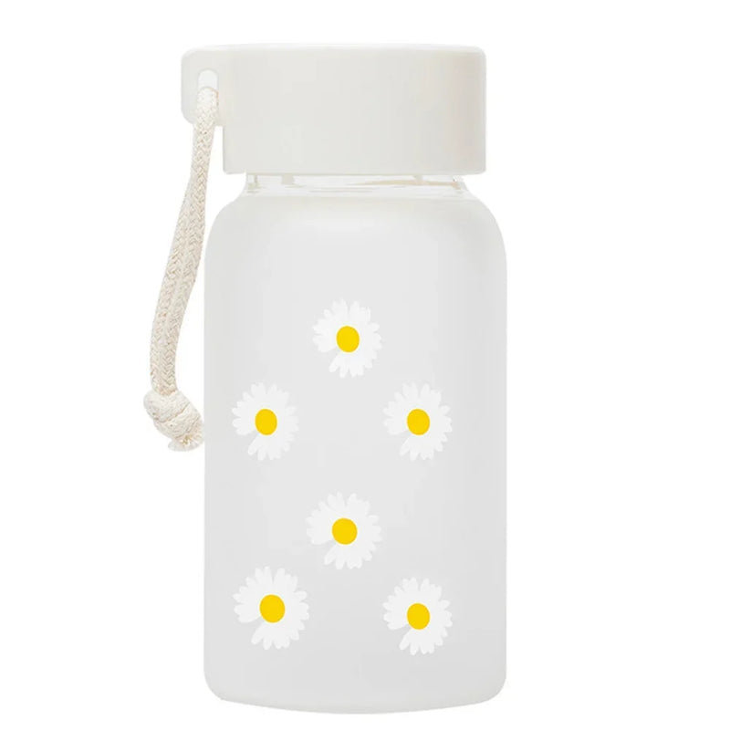 Garrafa portátil de florzinha