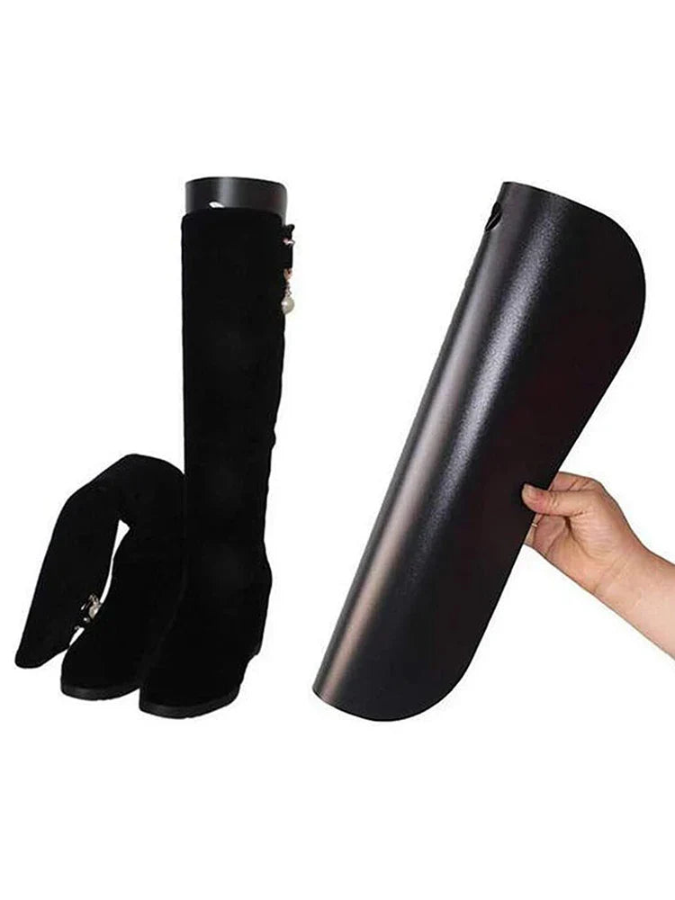 Suporte para Botas – Formato de Suporte para Armazenamento de Botas, Estabilizador de Botas em Plástico, Suporte Alto para Botas