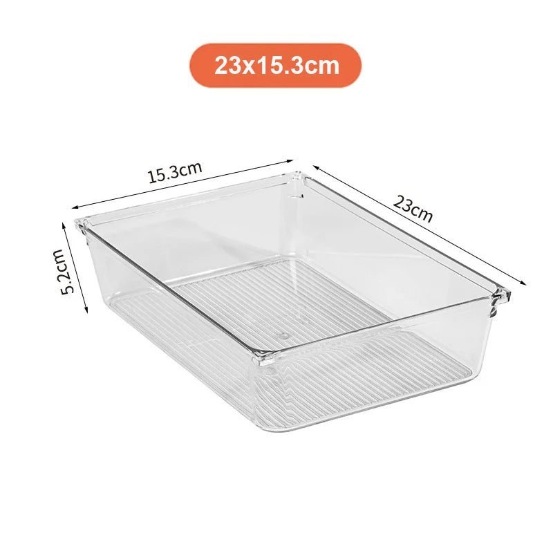 Organizador de acrílico para gavetas