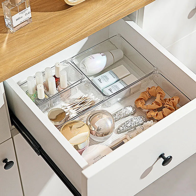 Organizador de acrílico para gavetas