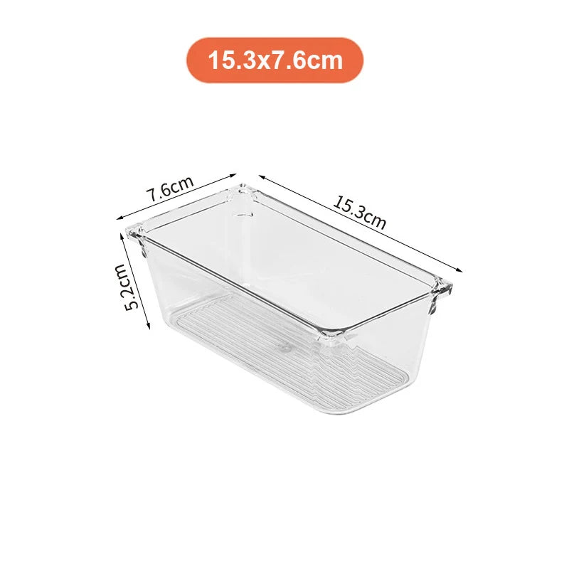 Organizador de acrílico para gavetas