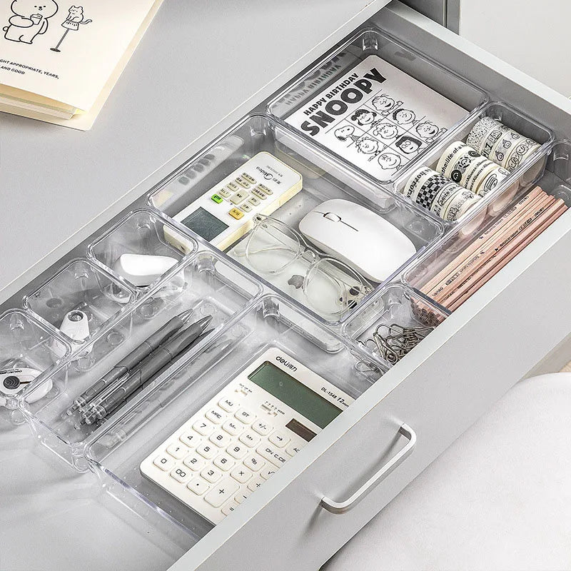 Organizador de acrílico para gavetas