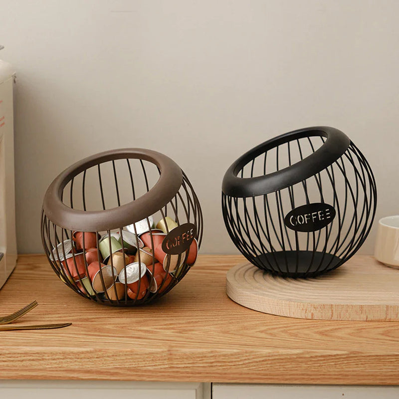 Organizador para cápsulas de café decorativo