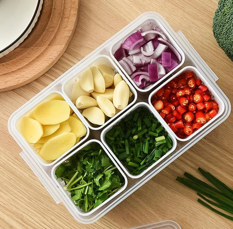 Organizador de geladeira para armazenamento de vegetais