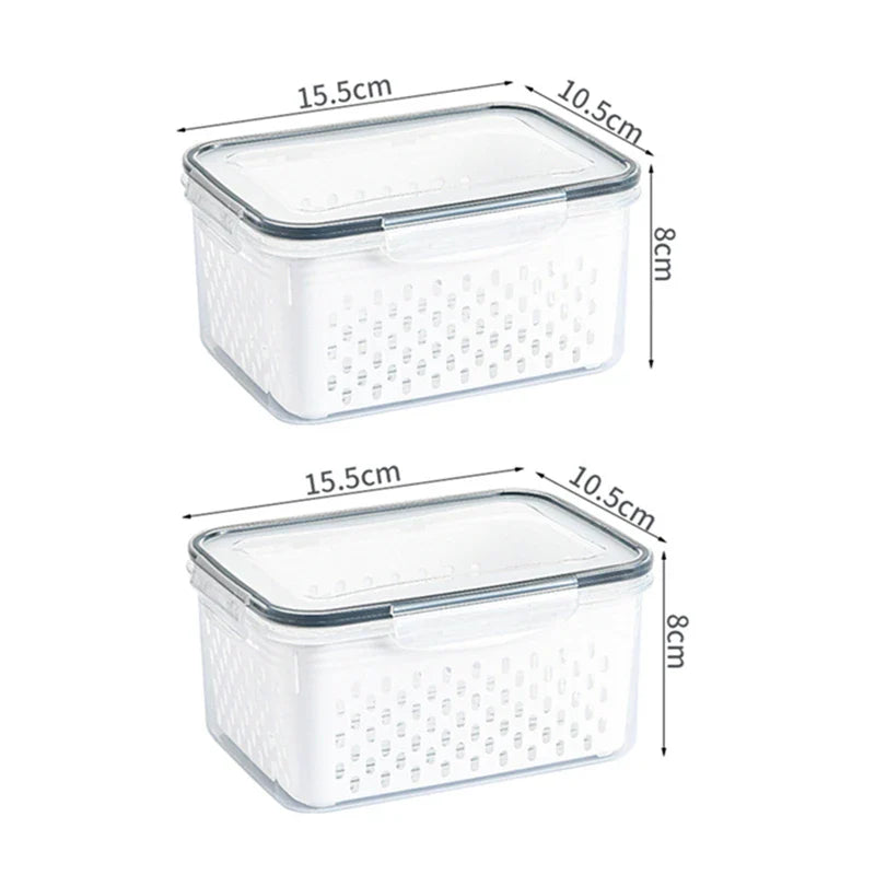Organizador de armazenamento para geladeira