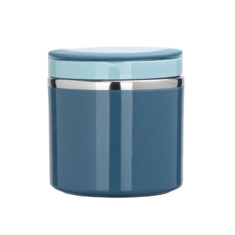 Pote Térmico de Alumínio 630/1000ml – Garrafa Térmica para Comida, Caixa Térmica de Almoço, Ideal para Manter Sopas e Alimentos Quentes para Crianças e Escola