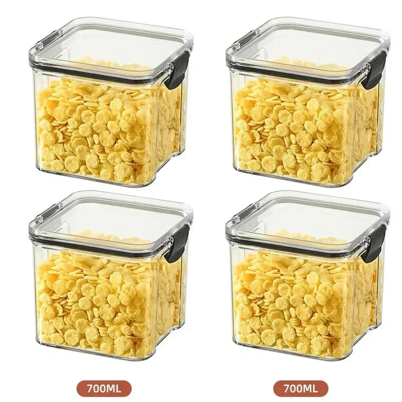 Conjunto de potes selados herméticos