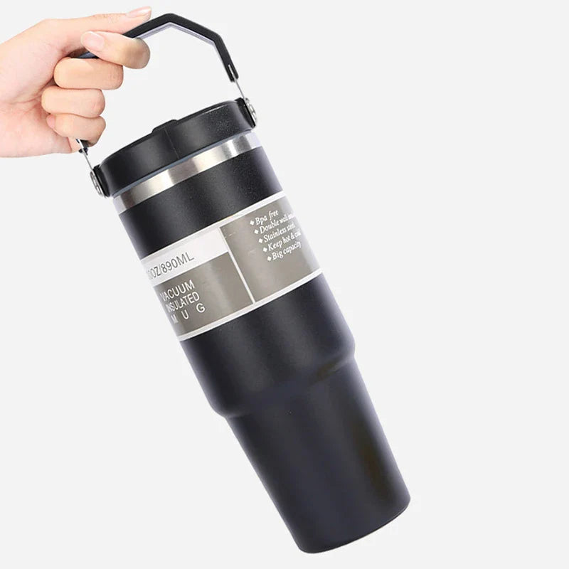 Copo térmico portátil esportiva