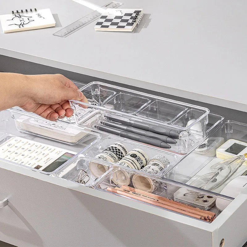 Organizador de acrílico para gavetas